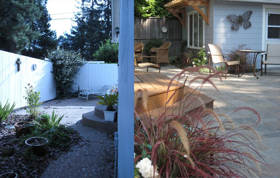 Lafayette Woodland Cottage Before and After